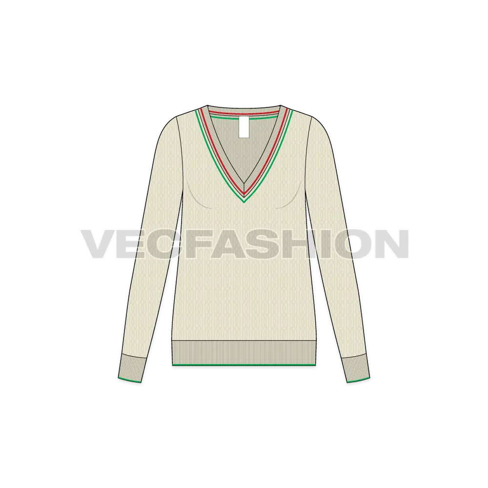 Women's Cricket Sweater